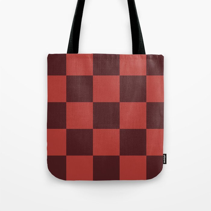 Classic Checker Leucrota Tote Bag