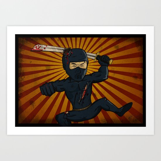 DK Ninja Art Print
