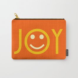 JOY inspired SMILEY Face Carry-All Pouch