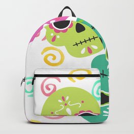 Pastel Skulls Backpack