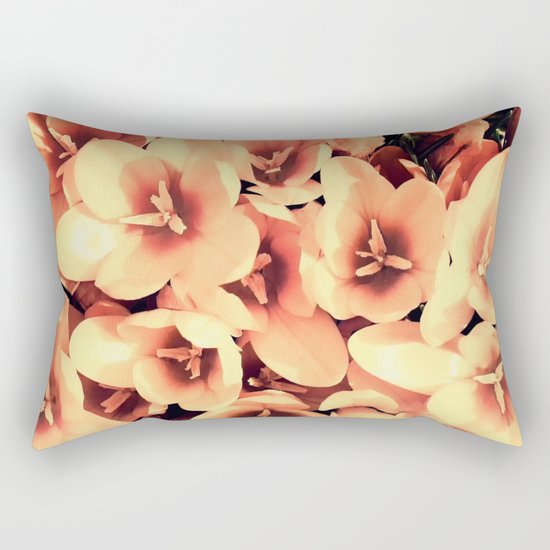 Flowers in the garden Rectangular Pillow