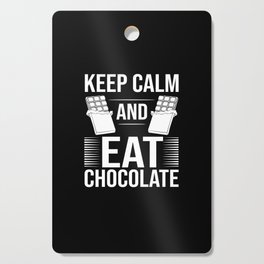 Chocolate Candy Bar Choco Dark Keto Cutting Board
