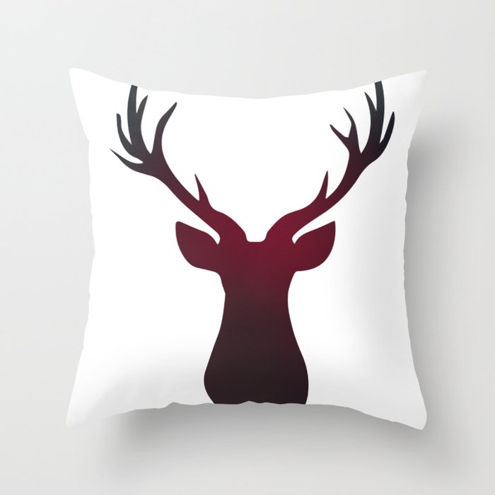 Deer head on sale pillows