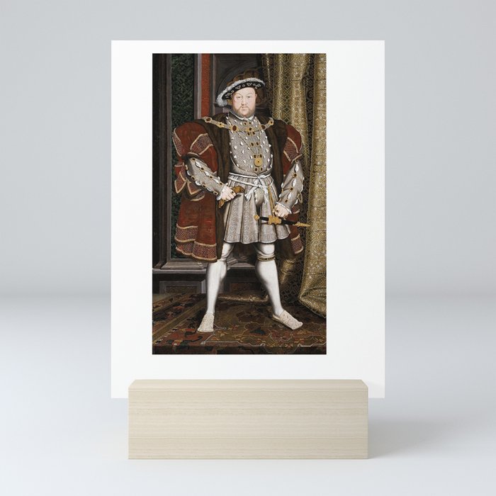 King Henry 8th of England. Mini Art Print