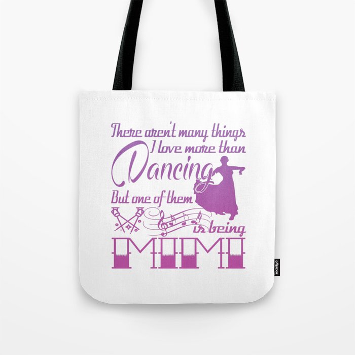 Dancing Mimi Tote Bag