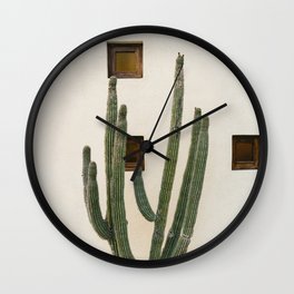 Cabo Cactus IX Wall Clock