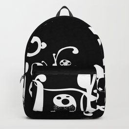 Not the Fungus! Backpack | Concept, Digital, Fungal, Spores, Graphicdesign, Expression, Mushrooms, Contrast 