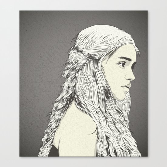 D T Canvas Print