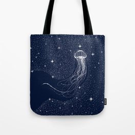 starry jellyfish Tote Bag