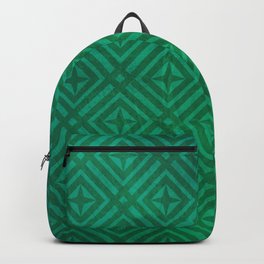 Geometric Pattern Green Shades,Cute pattern 2022 Backpack