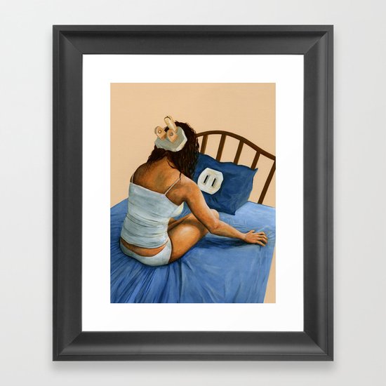 Insomnia Framed Art Print