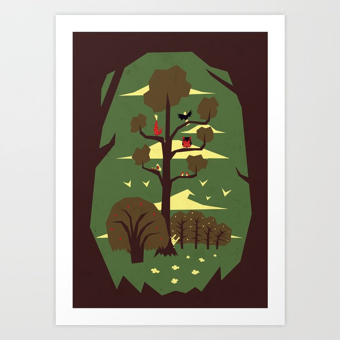 Discover the motif R IS FOR RABBIT by Yetiland as a print at TOPPOSTER