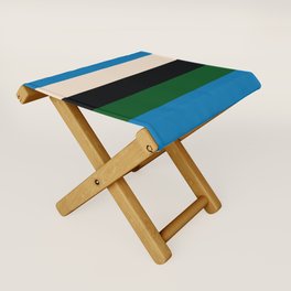 Color Stripe _003 Folding Stool