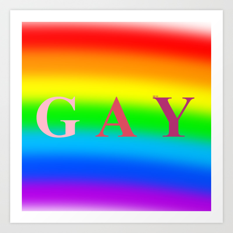 Gay Rainbow Background Art Print By Happykid Society6 Hd wallpapers and background images. gay rainbow background art print by happykid