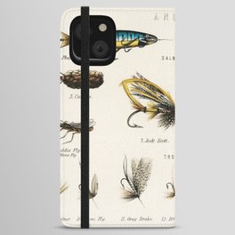 Angling Chart iPhone Wallet Case