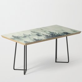 Forest Green - Foggy Woods Delight Coffee Table