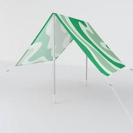 Sage green swirl Sun Shade