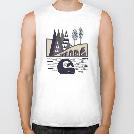 Master Of The Sea Biker Tank