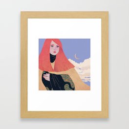 Moon Mother Framed Art Print