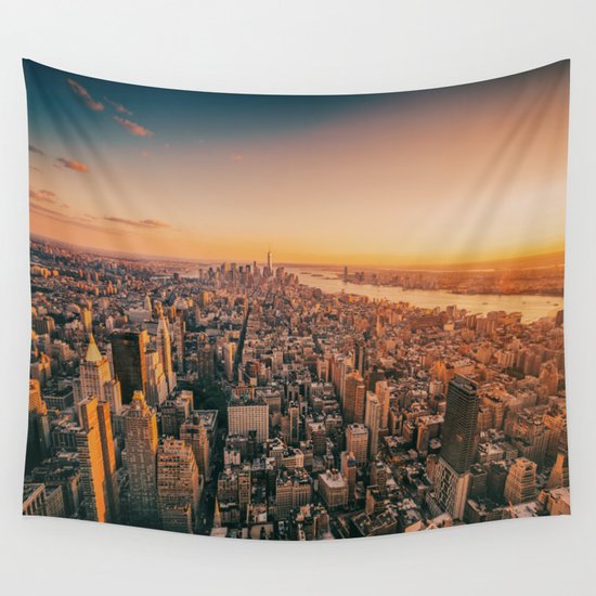 NYC Wall Tapestry by Vivienne Gucwa Society6