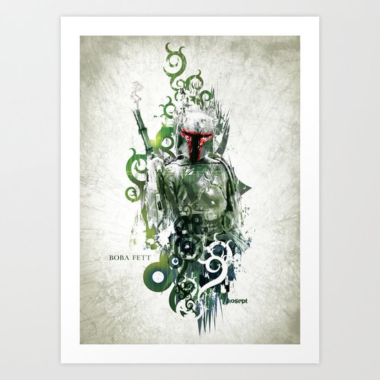 Star Wars _ Boba Fett Art Print