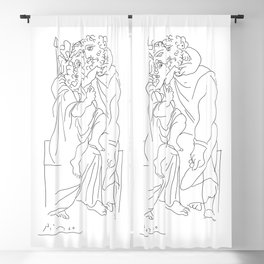 Picasso - Family 02 Blackout Curtain