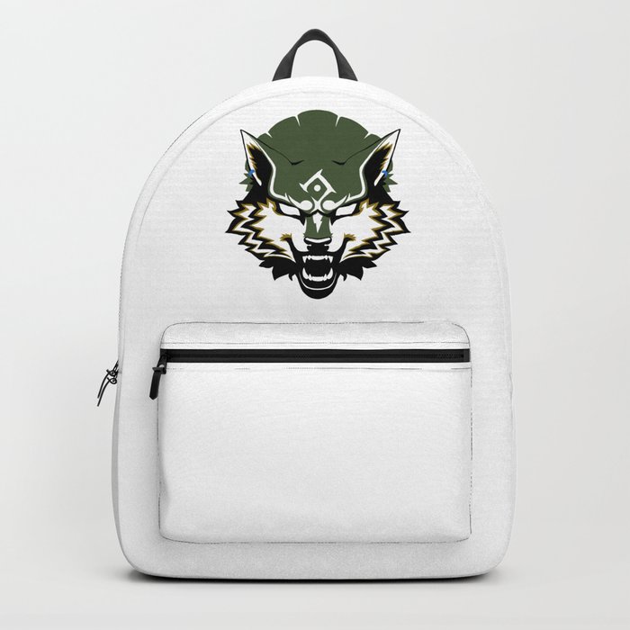 wolf link (custom logo - twilight princess) Backpack