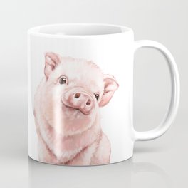 Pink Baby Pig Mug