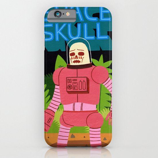 Space Skull iPhone & iPod Case
