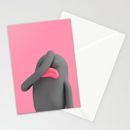 Lars FacePalm PINK Stationery Cards