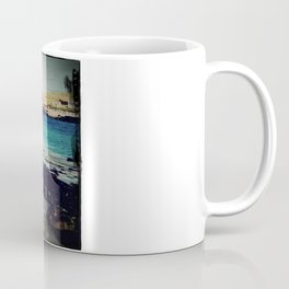 Dinosaur Beach - Retro look fine art canvas print Coffee Mug