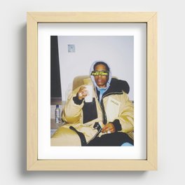 A$AP Rocky Studio Testing Recessed Framed Print
