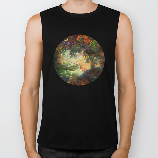 Fairytale Landscape Biker Tank