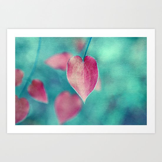 big heart Art Print