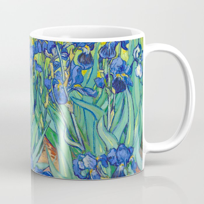 Vincent Van Gogh Irises Painting Coffee Mug