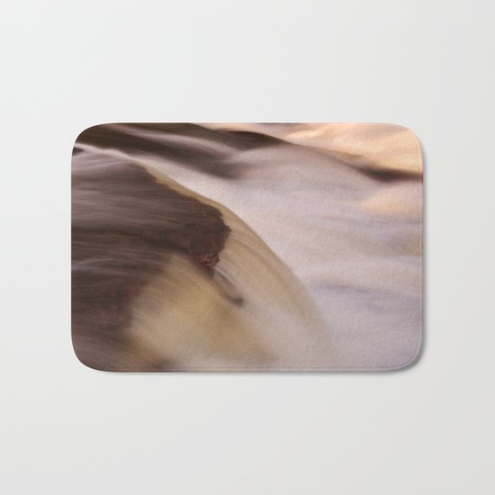 Swallow Falls Close-up Bath Mat