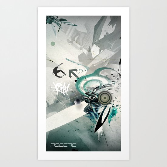 Ascend Art Print