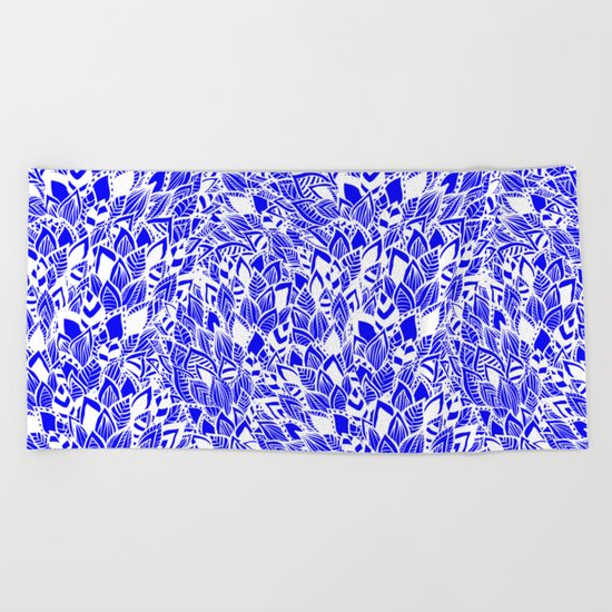 Moroccan Bloom Beach Towel