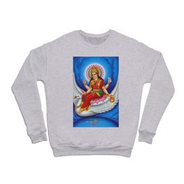 Brahmani Mata Hindu Mother Goddess Crewneck Sweatshirt