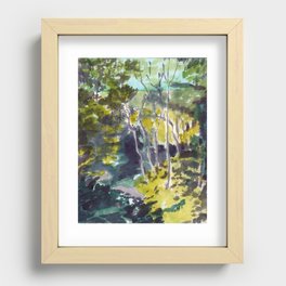 The Woods Recessed Framed Print