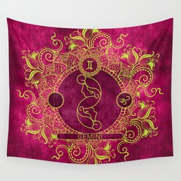 Zodiac - PinkLemon - Gemini Wall Tapestry