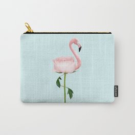 FLAMINGO  FLOWER Carry-All Pouch