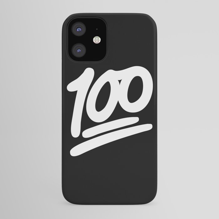 100 Emoji White Iphone Case By Nolandempsey Society6