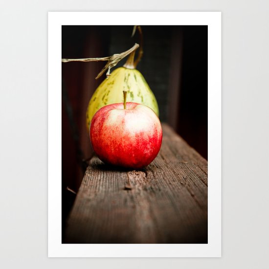 Autum Apple Art Print
