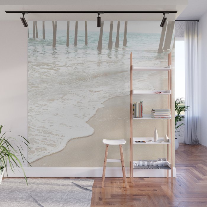 Huntington Beach Wave California Ocean Sandy Beaches Surf Country Huntington Beach Wave California Ocean Sandy Beaches Surf Country Pacific West Coast Photography Wall Mural