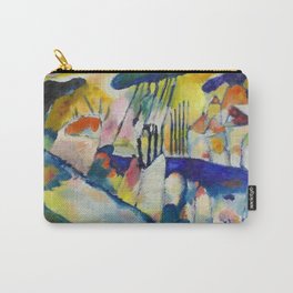Wassily Kandinsky Landscape with Rain Carry-All Pouch