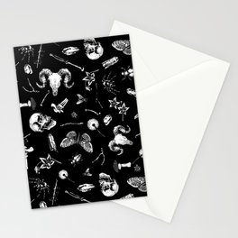 Witchy - Black Stationery Card