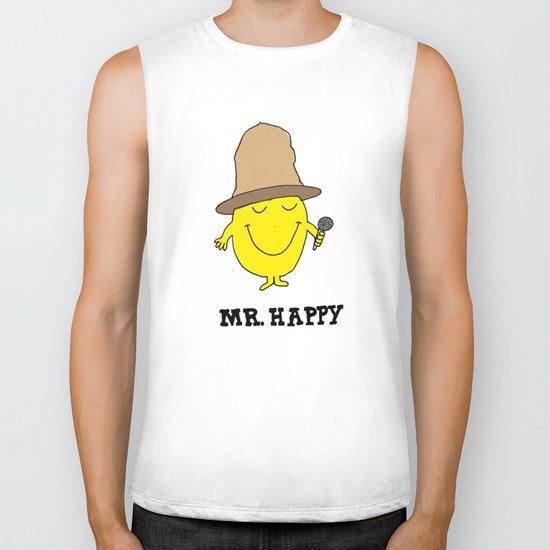 Mr. Happy Biker Tank