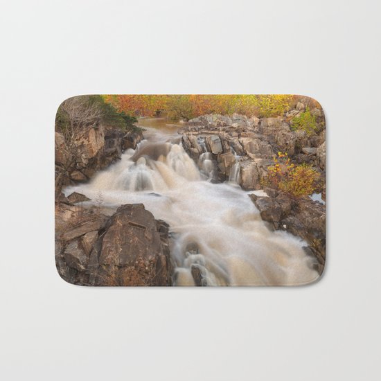 Great Falls Autumn Cascades Bath Mat
