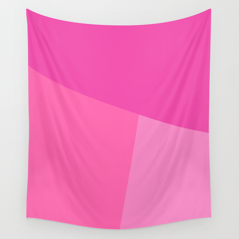 Degrade Trapeze Rose Wall Tapestry By Issacarconcept Society6